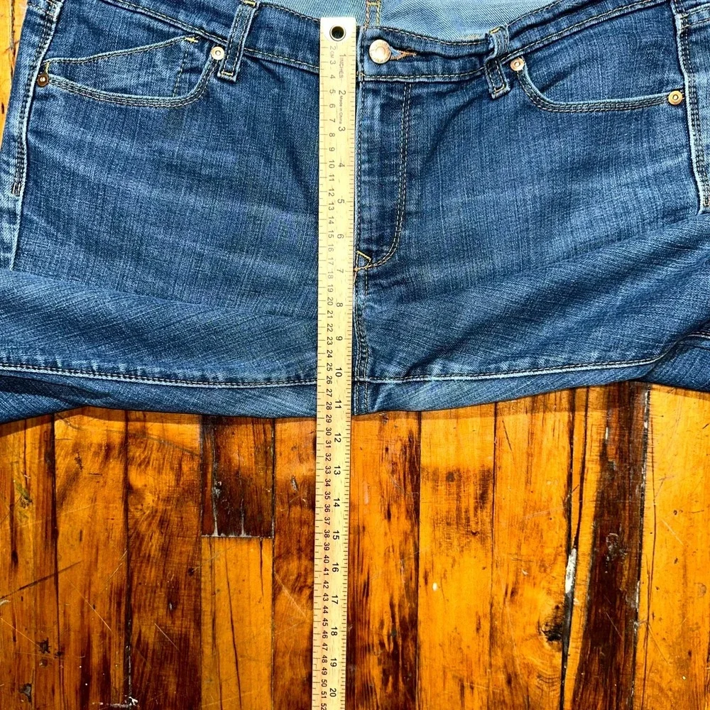 The Flirt Bootcut Jeans Womens Size 16 Blue Denim Regular Fit Medium Wash Preppy